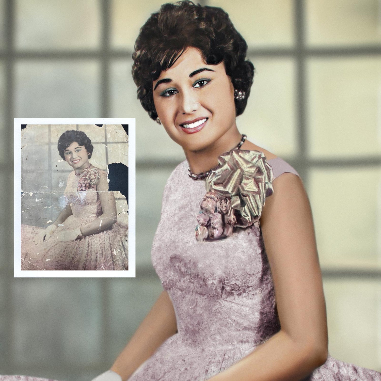 picture restoration done by professional photo restorers