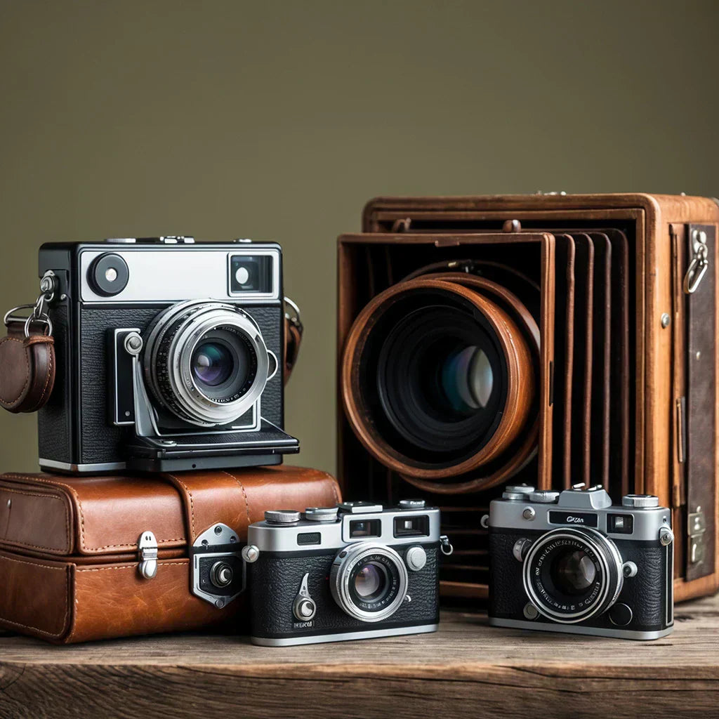 Appareil photo ancien : Une collection pour la déco