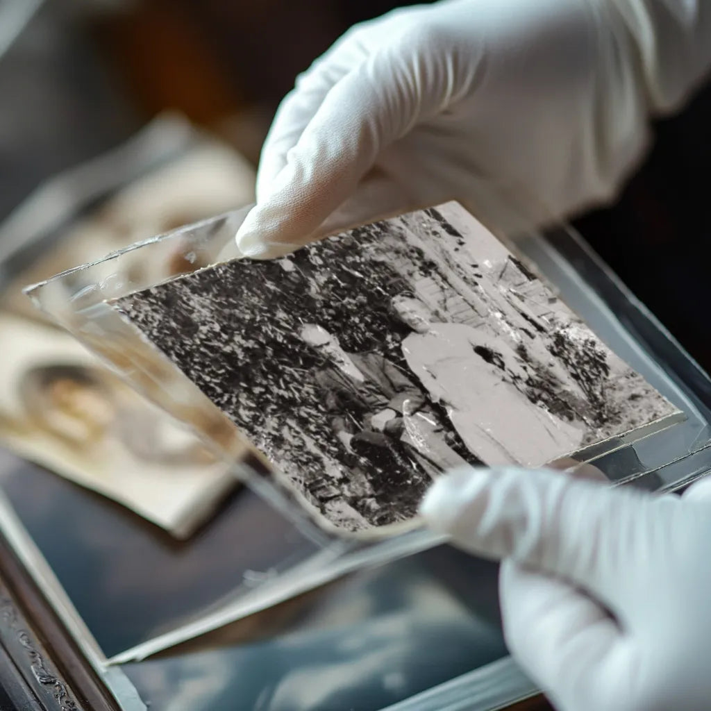 How To Remove A Photo Stuck To Glass?