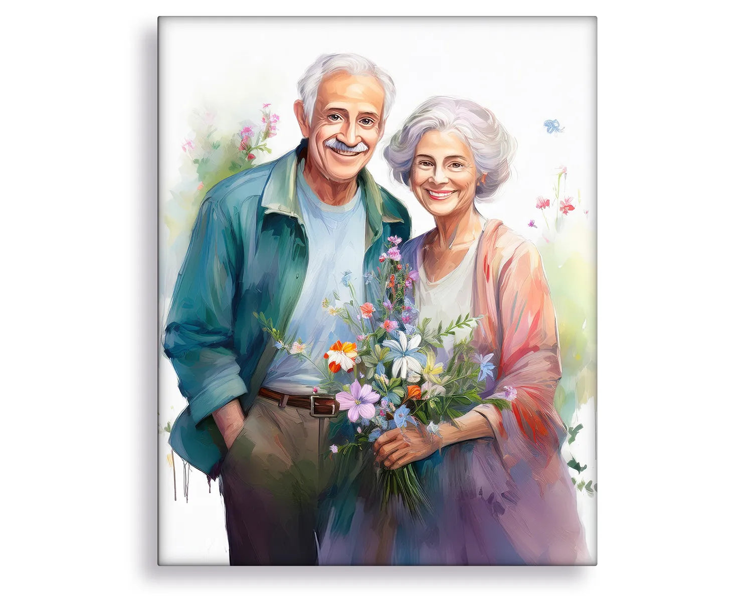 Floral Couple