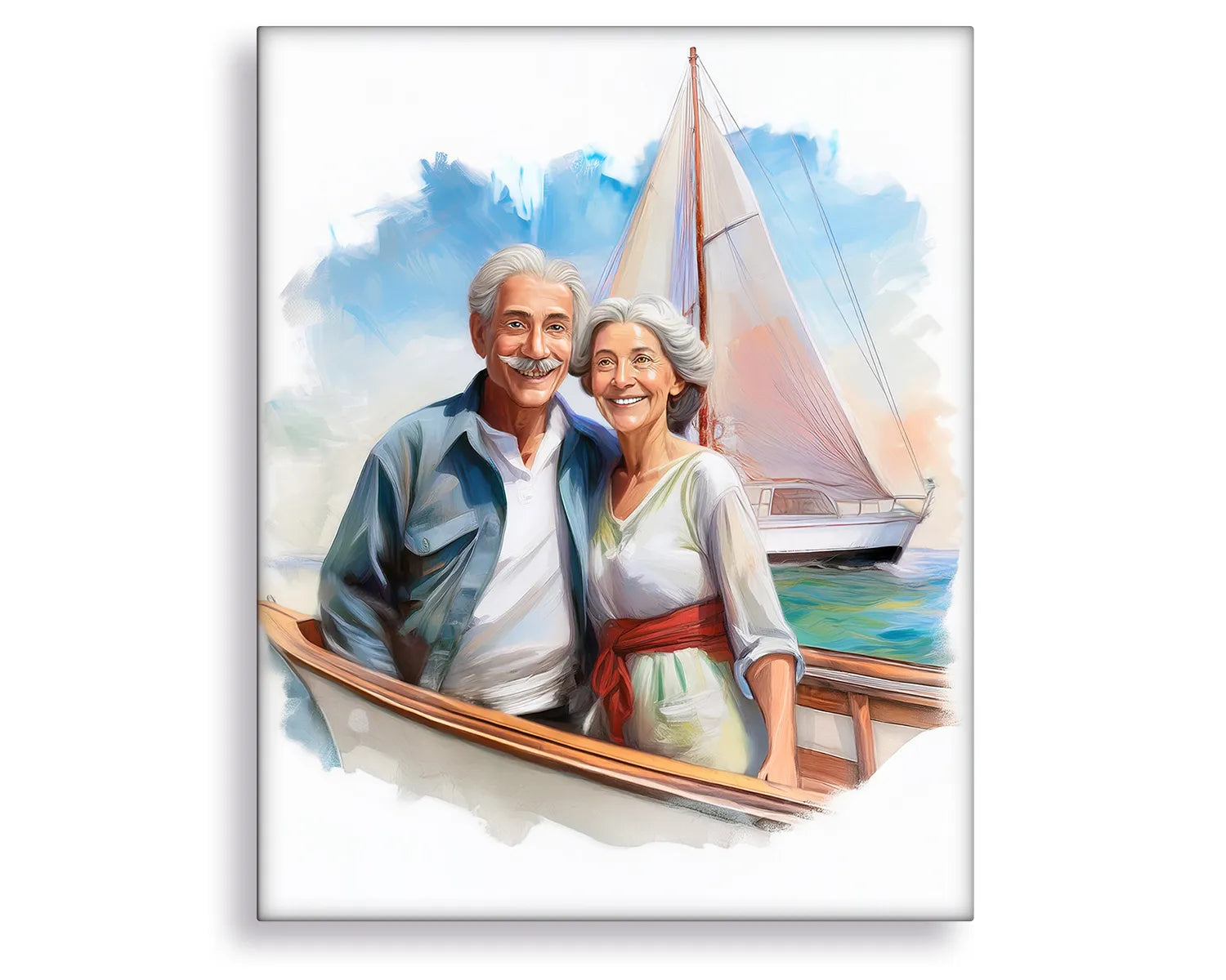 Couple At Sea