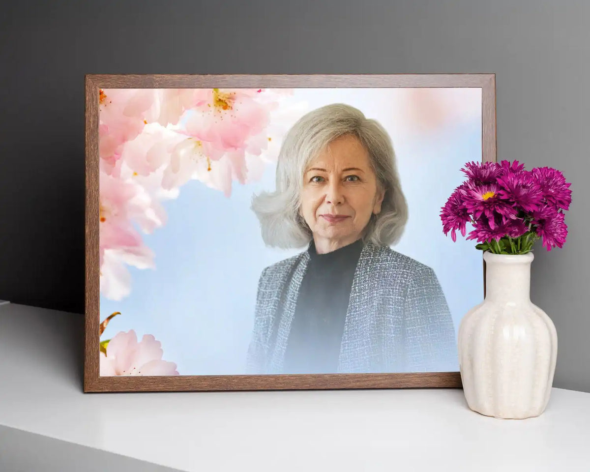 Funeral canvas prints