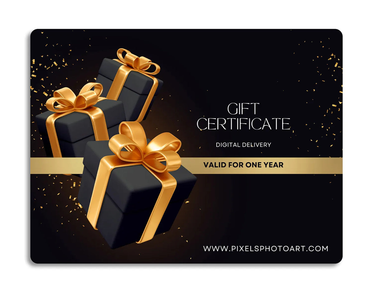 Pixels Photo Art Gift Card