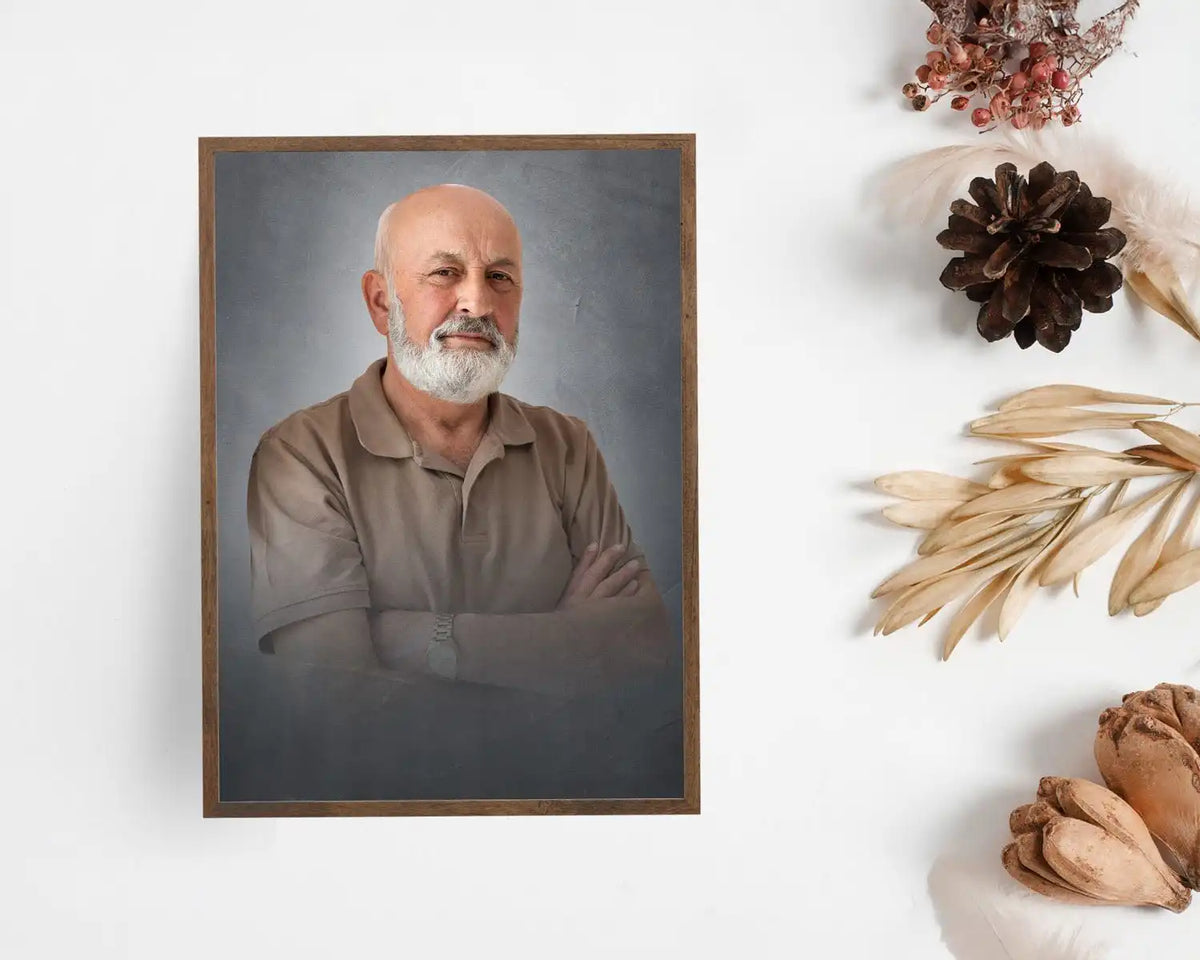 Grandfather Picture for funeral