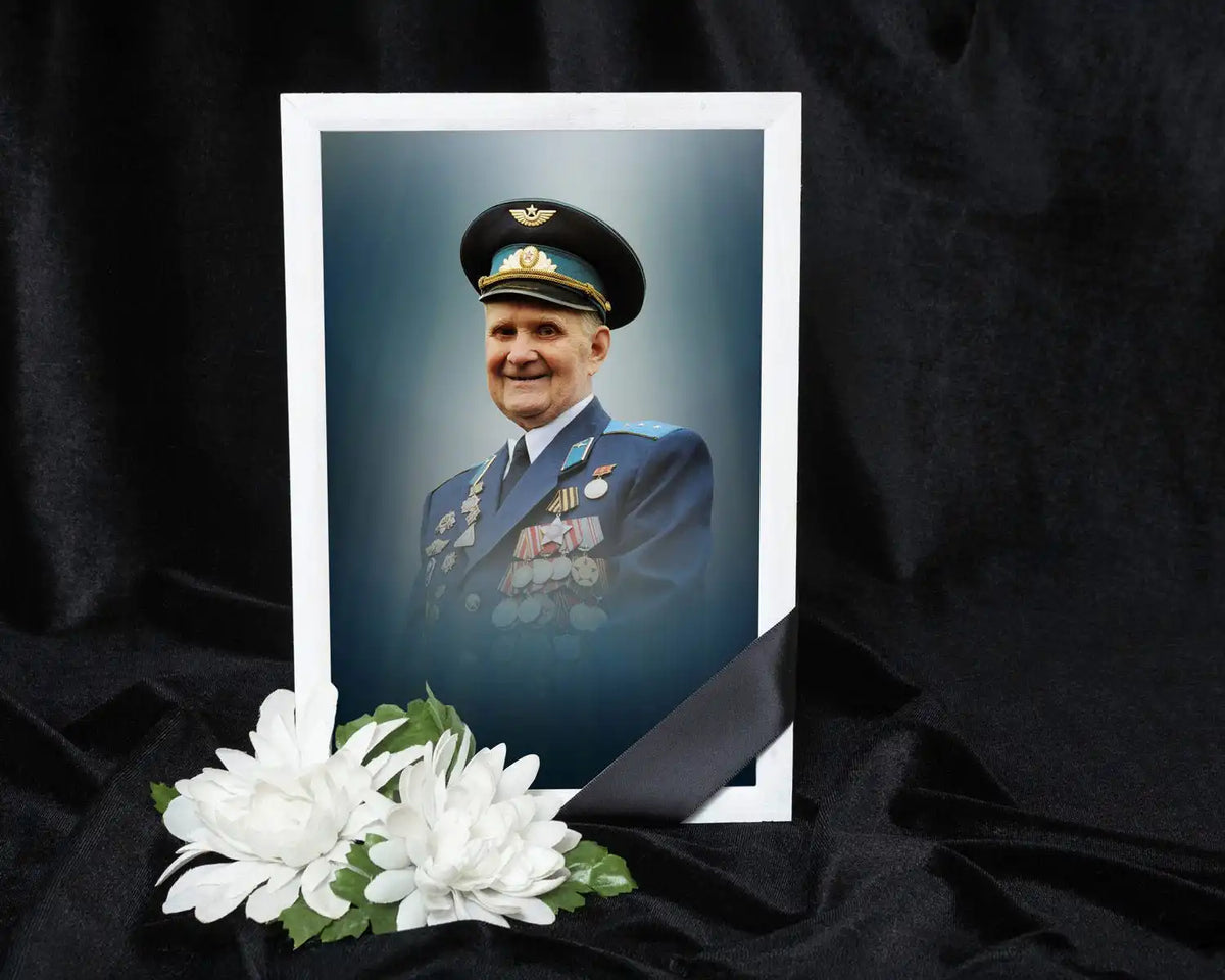 General picture portrait for funeral service obituary