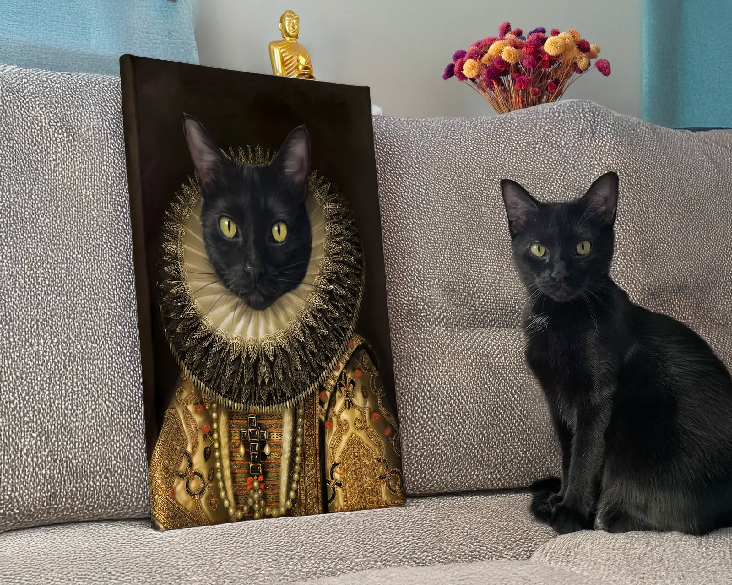 cat renaissance painting