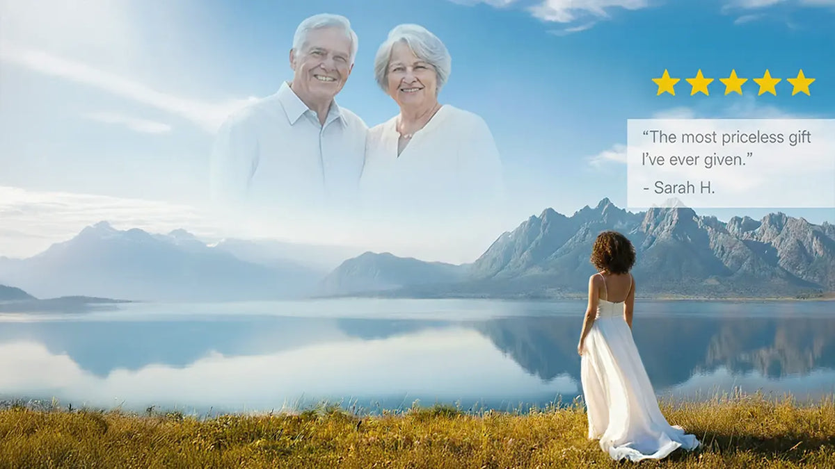 custom picture of deceased loved ones