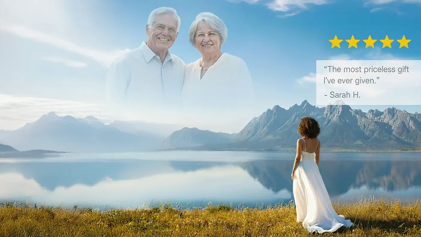 custom picture of deceased loved ones