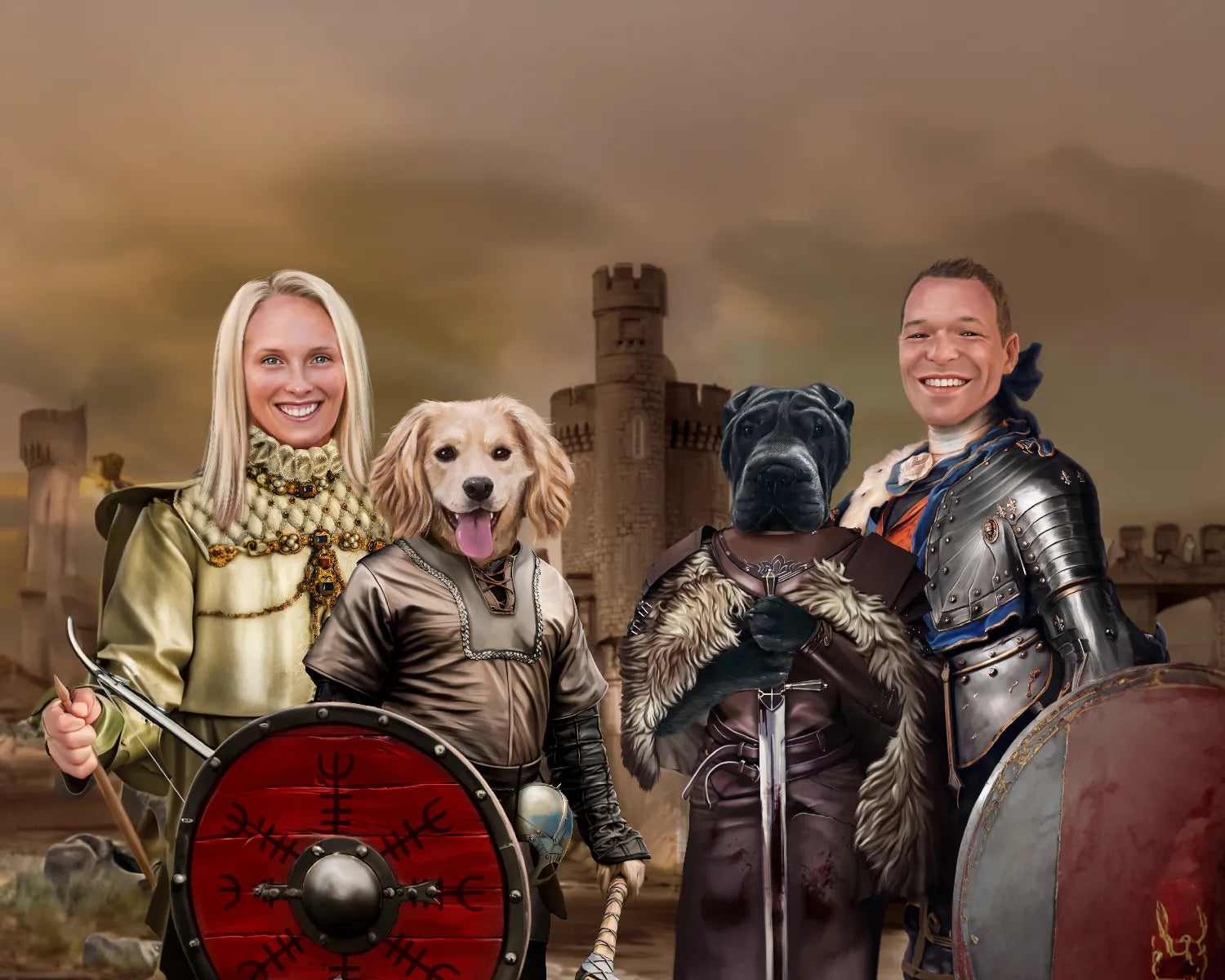 dog and owner portraits