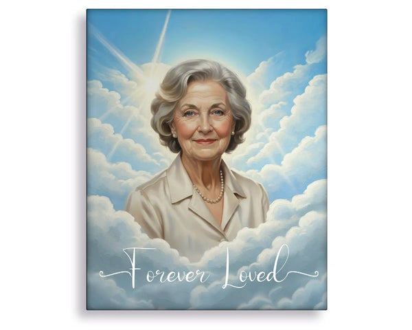 Custom Memorial Painting Of Loved Ones
