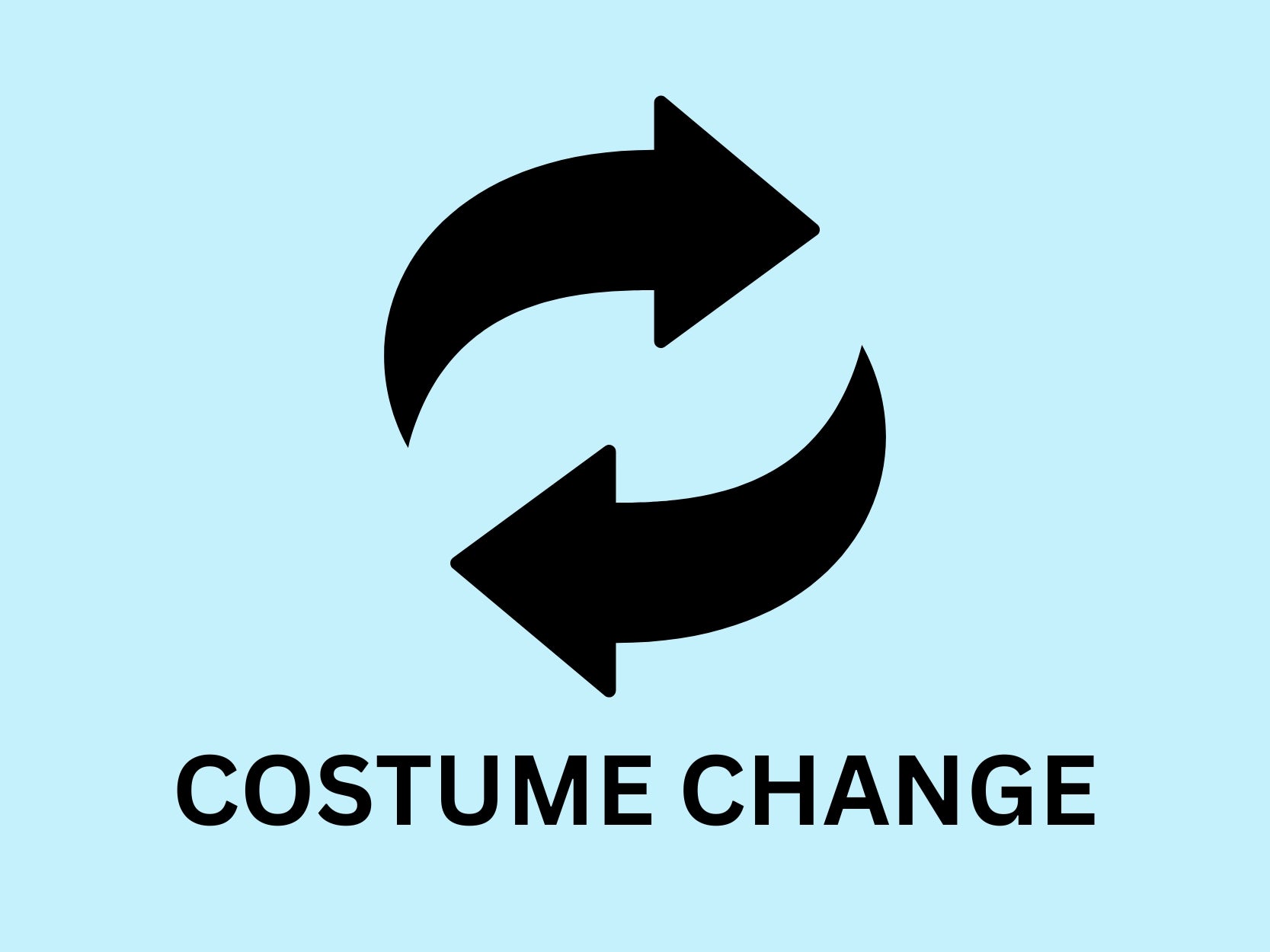 Costume change