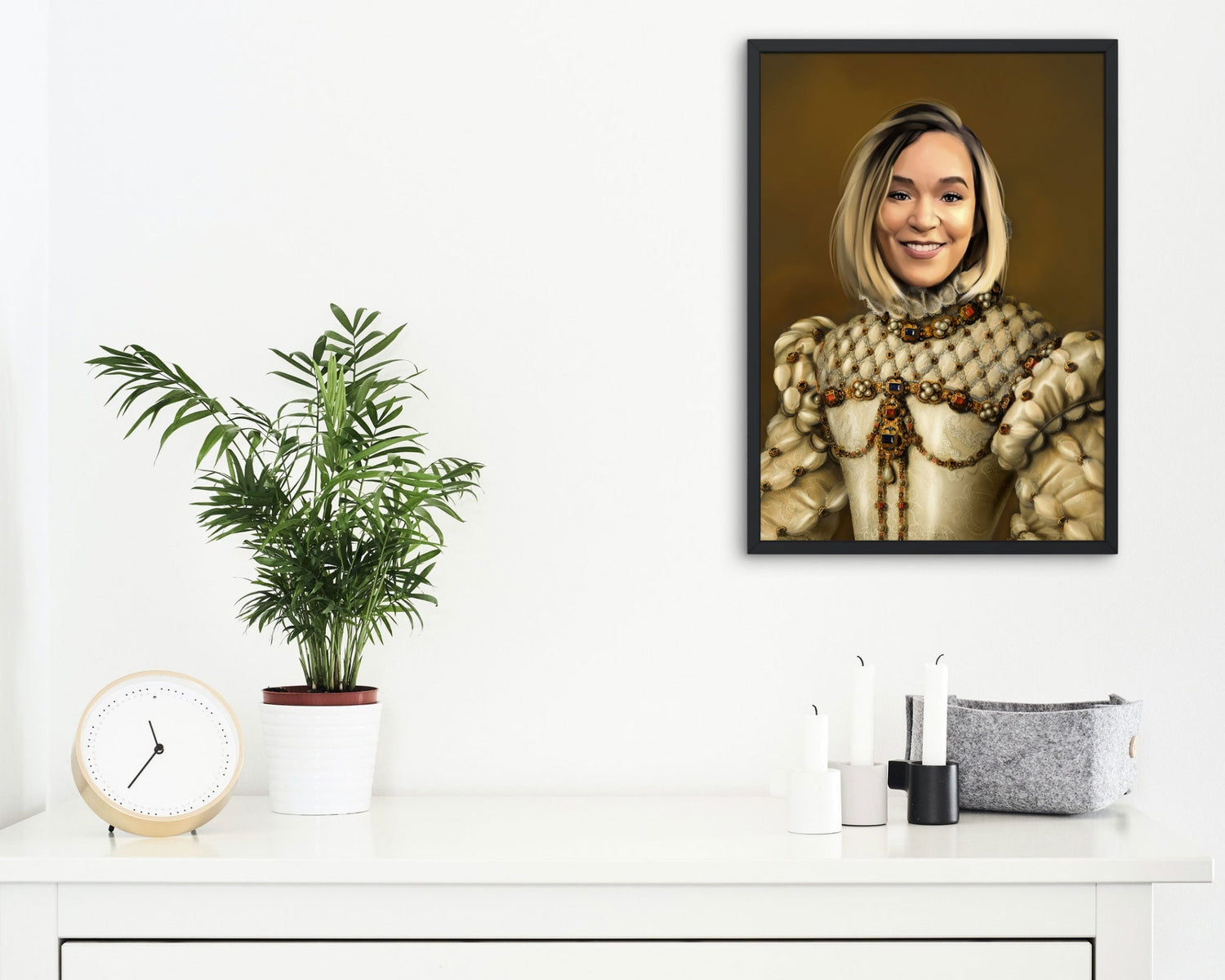 The Madam - Personalized Mom Painting