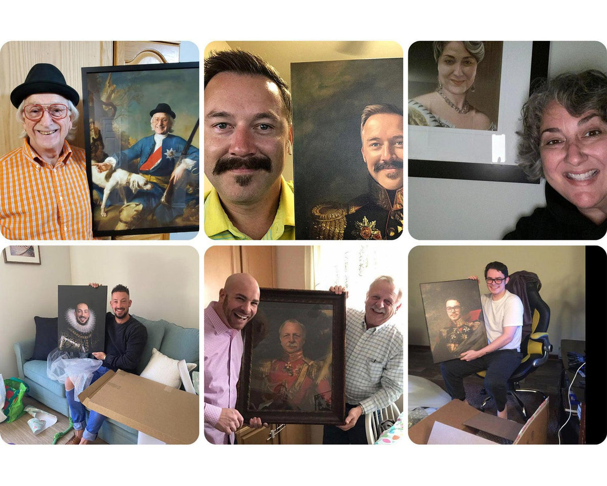 Custom Renaissance Portraits - Victorian Style Portrait