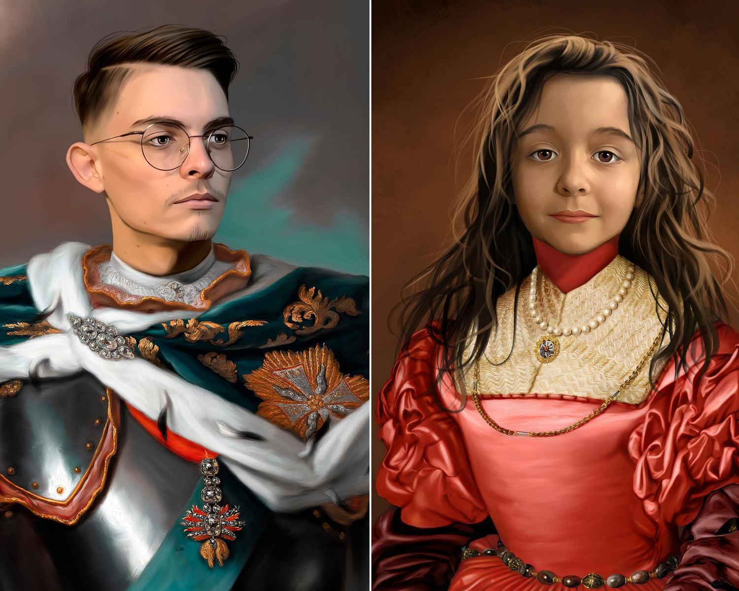 The Baron Personalized Painting