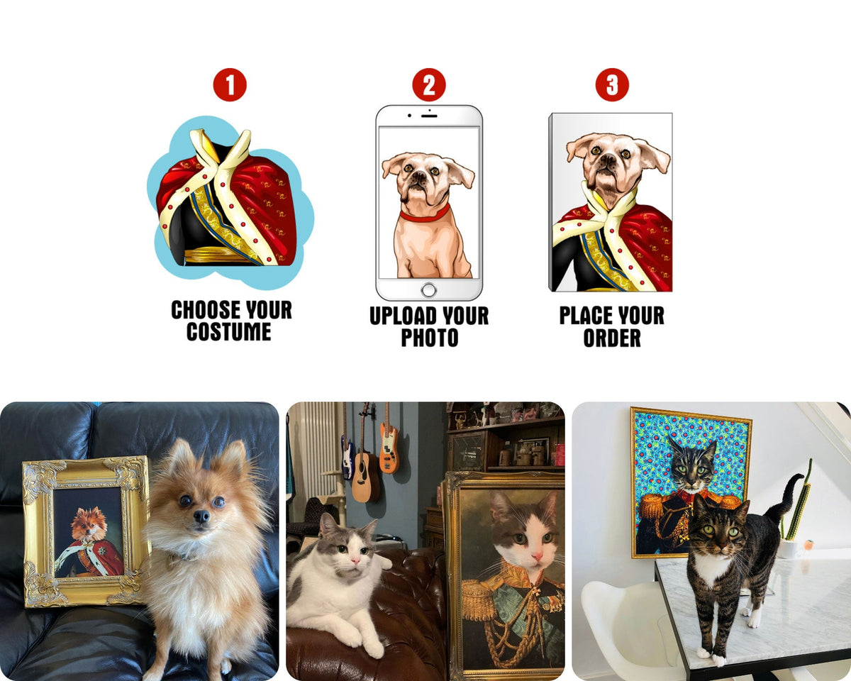 The Official - Renaissance Dog Painting