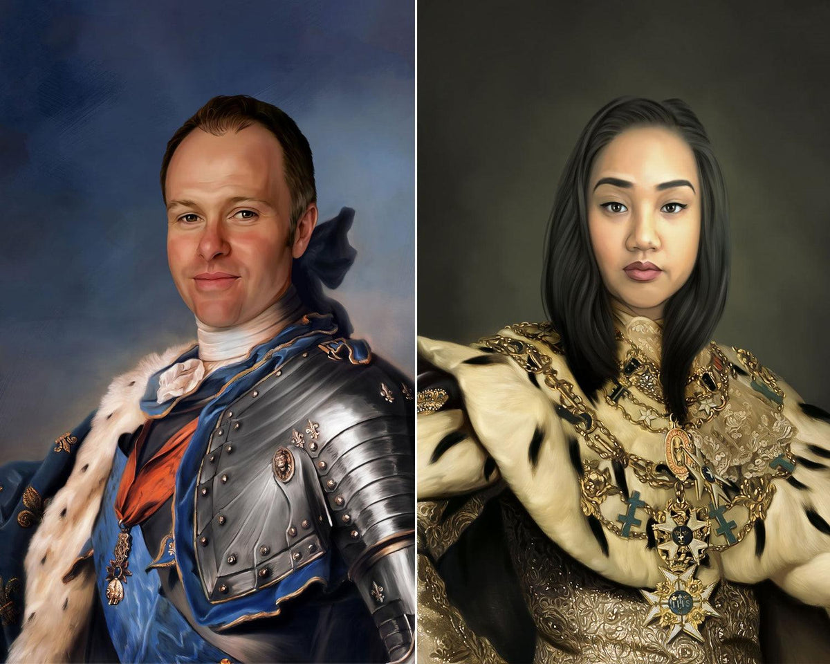 The Hero - Create your Vintage Oil Portrait