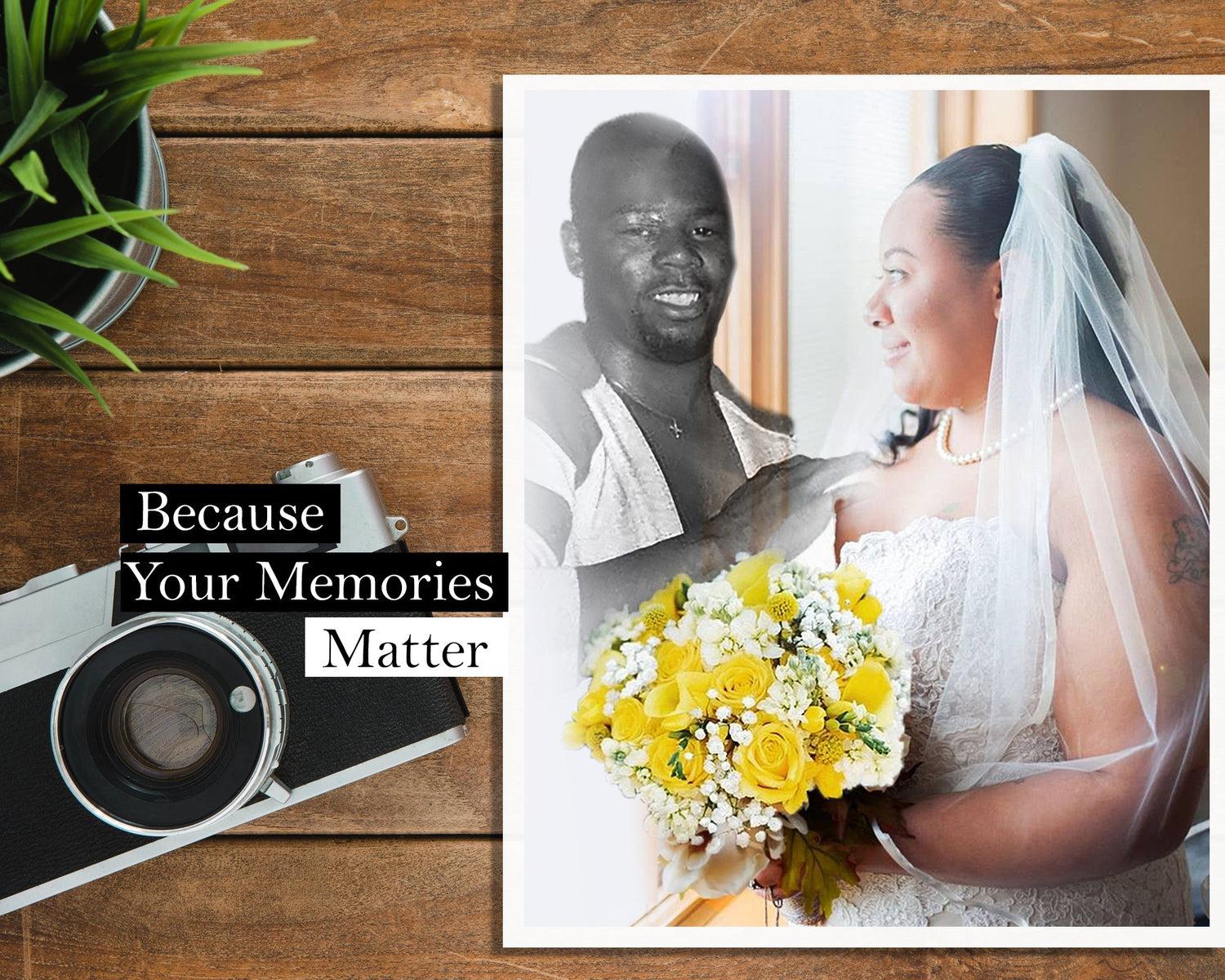 Add Deceased Loved One To Photo - Personalized Gift