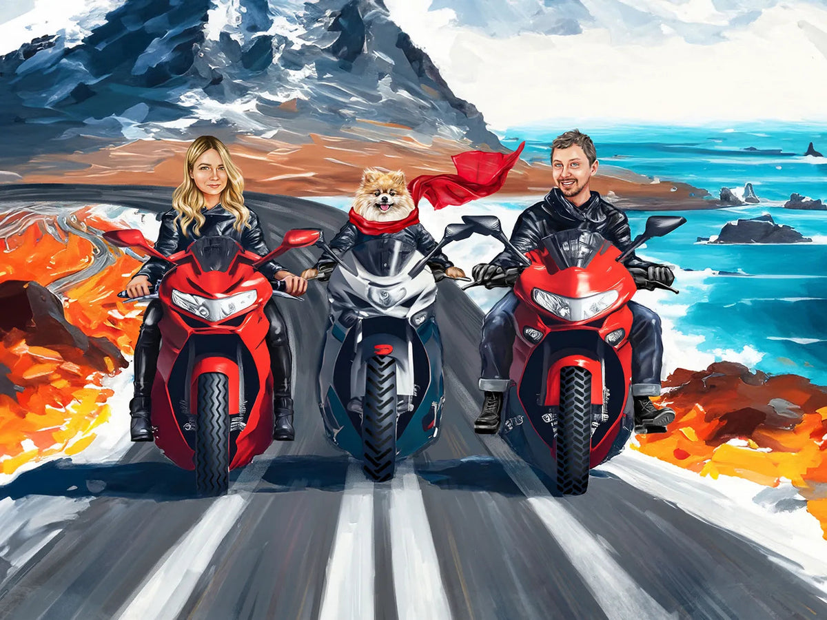 custom family painting