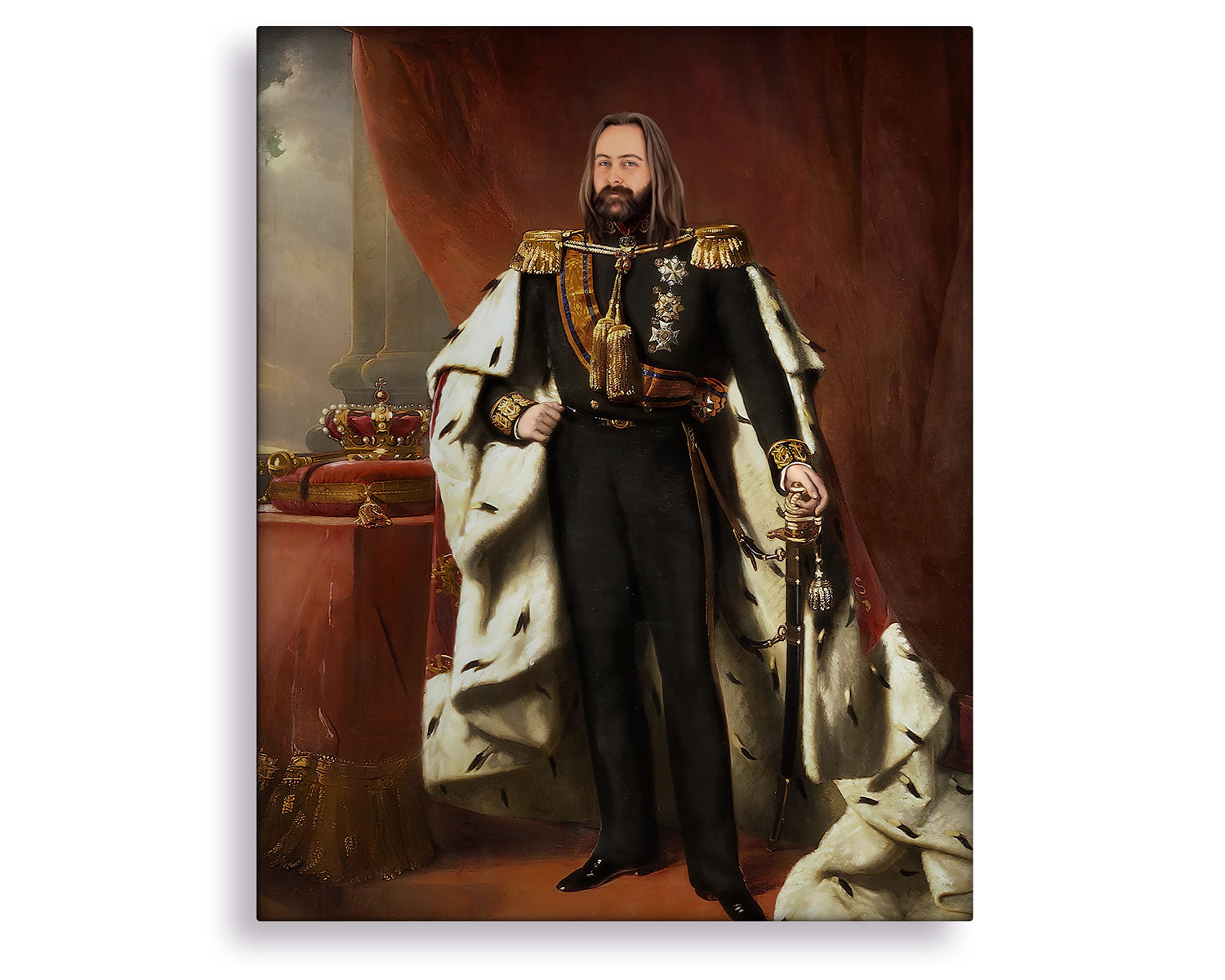 custom lord portrait