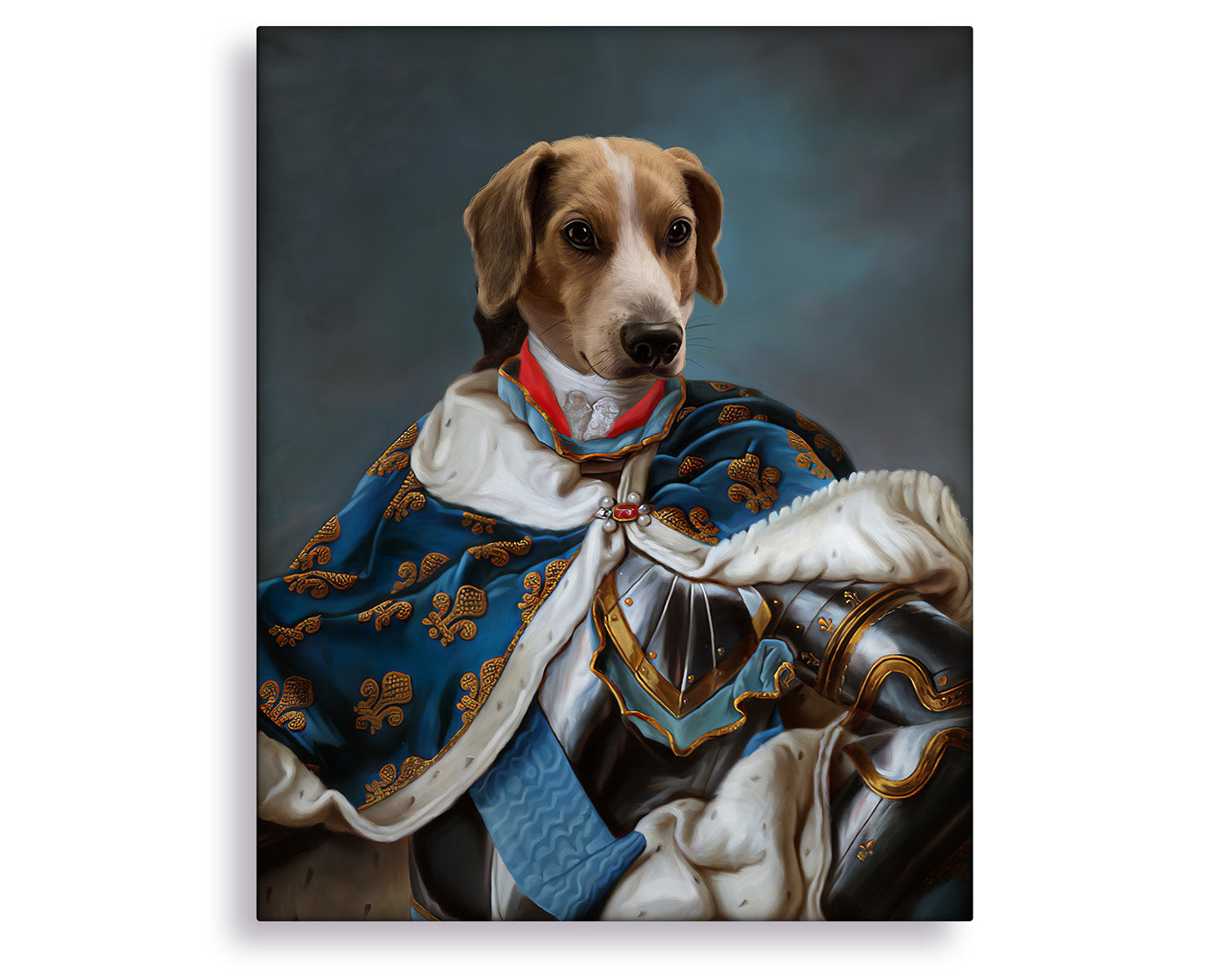 dogs painted as royalty