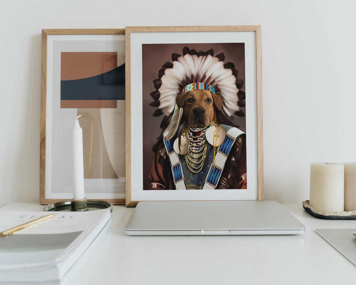 The Empress - Dog Head Portraits