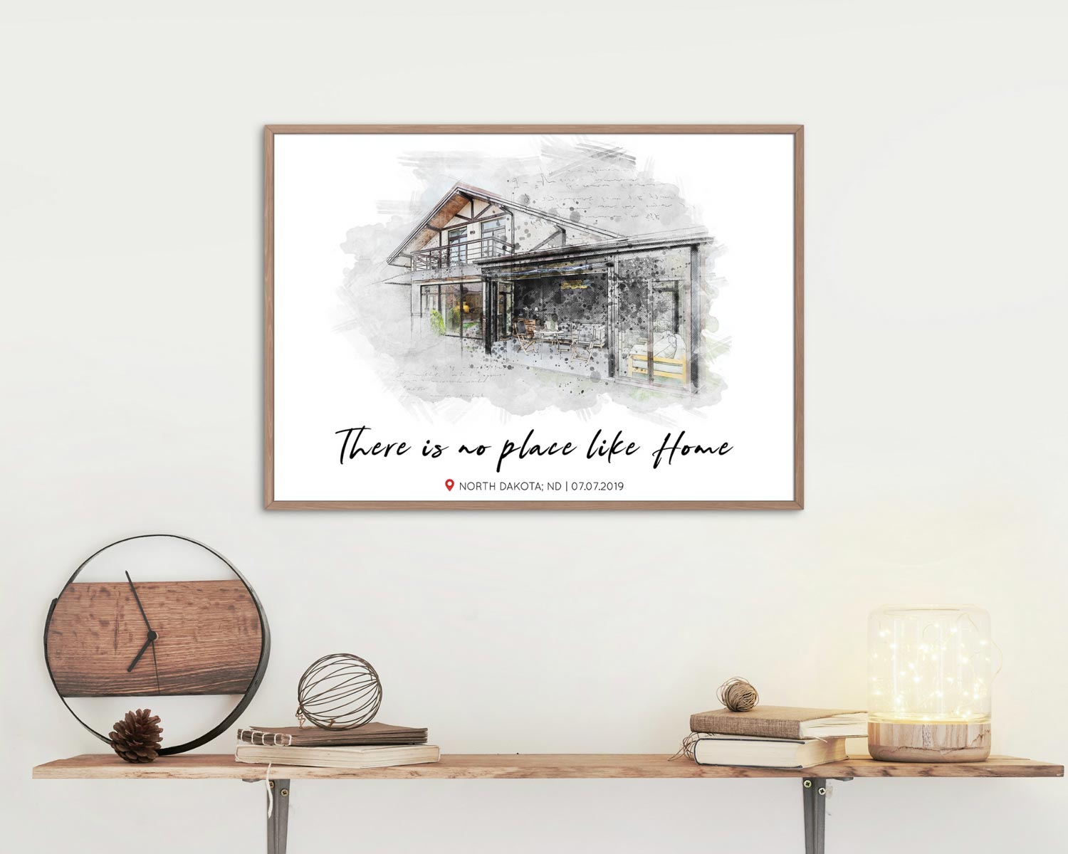 house portrait art​