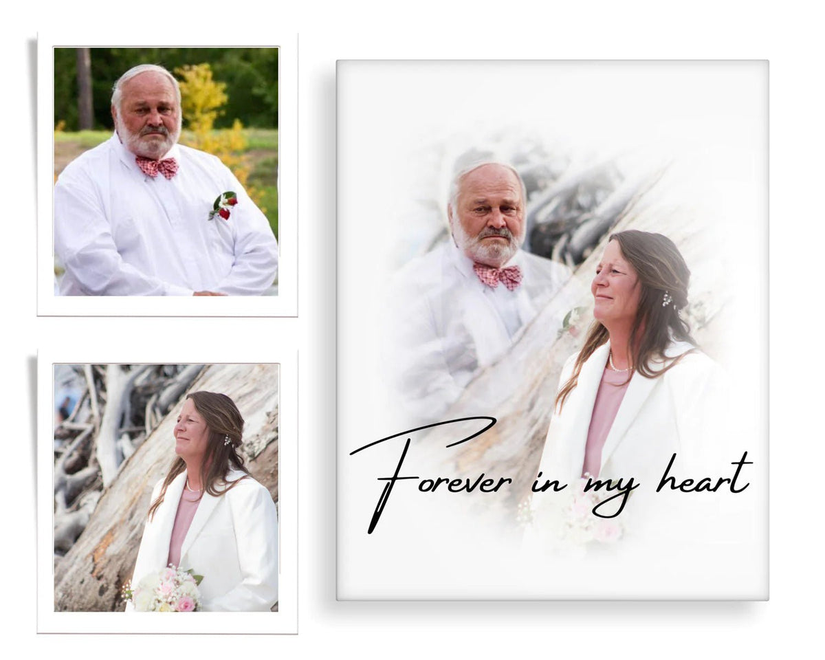 incorporating a lost loved one in pictures