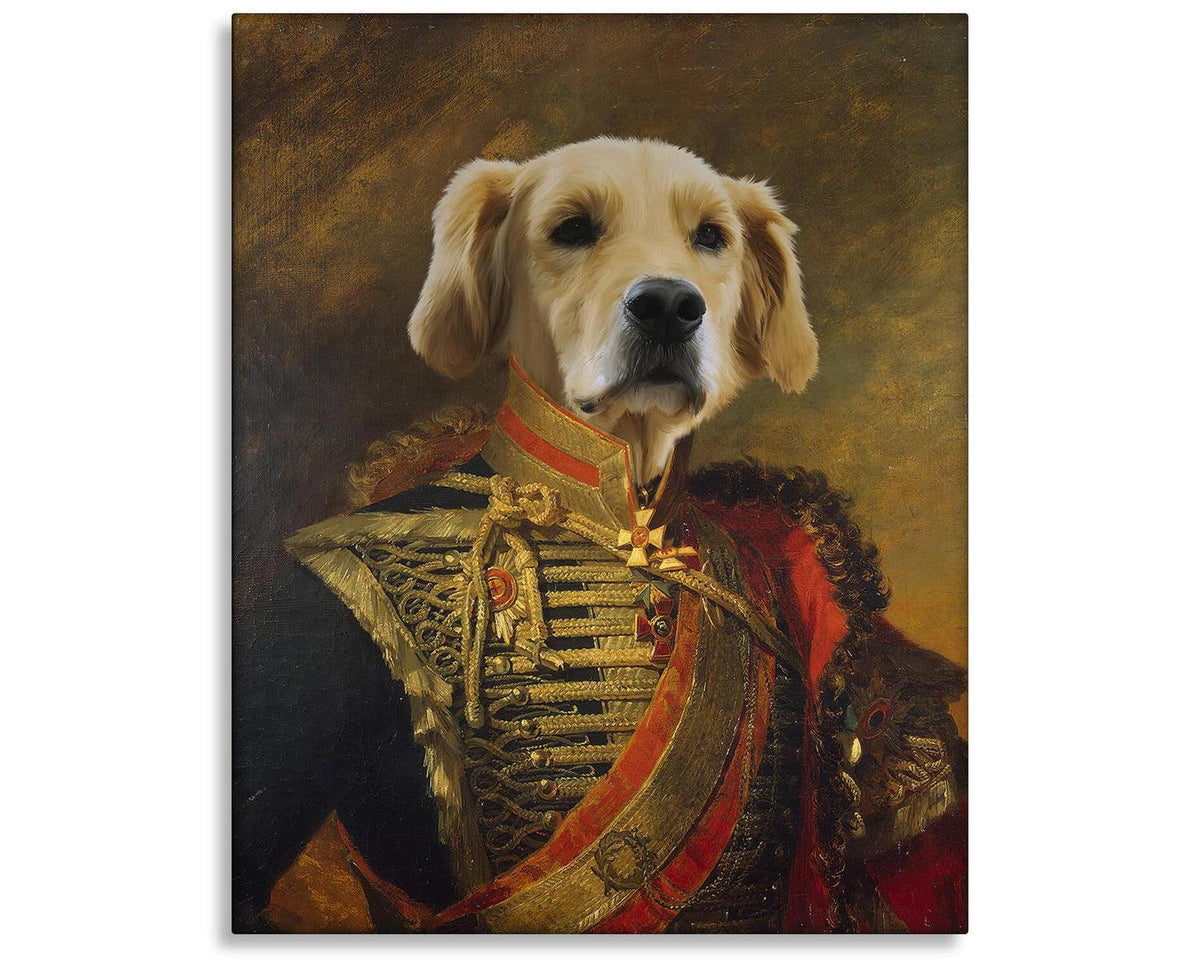 labrador painting