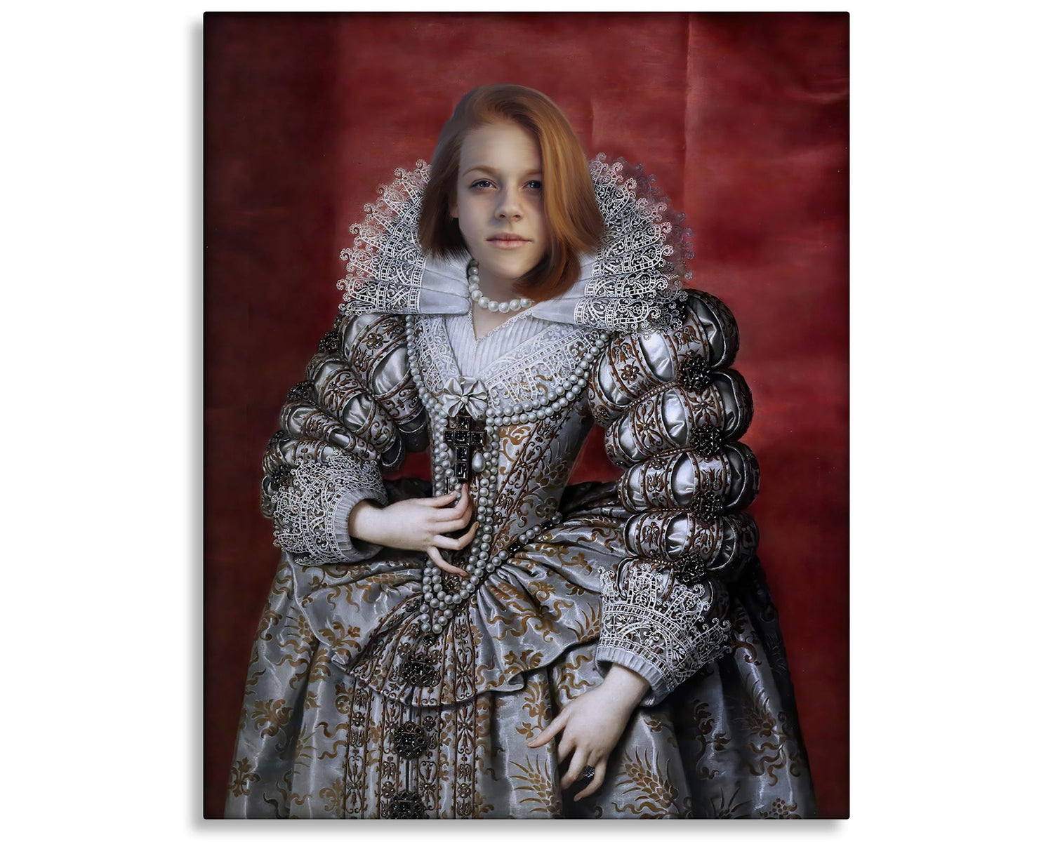 medieval princess painting