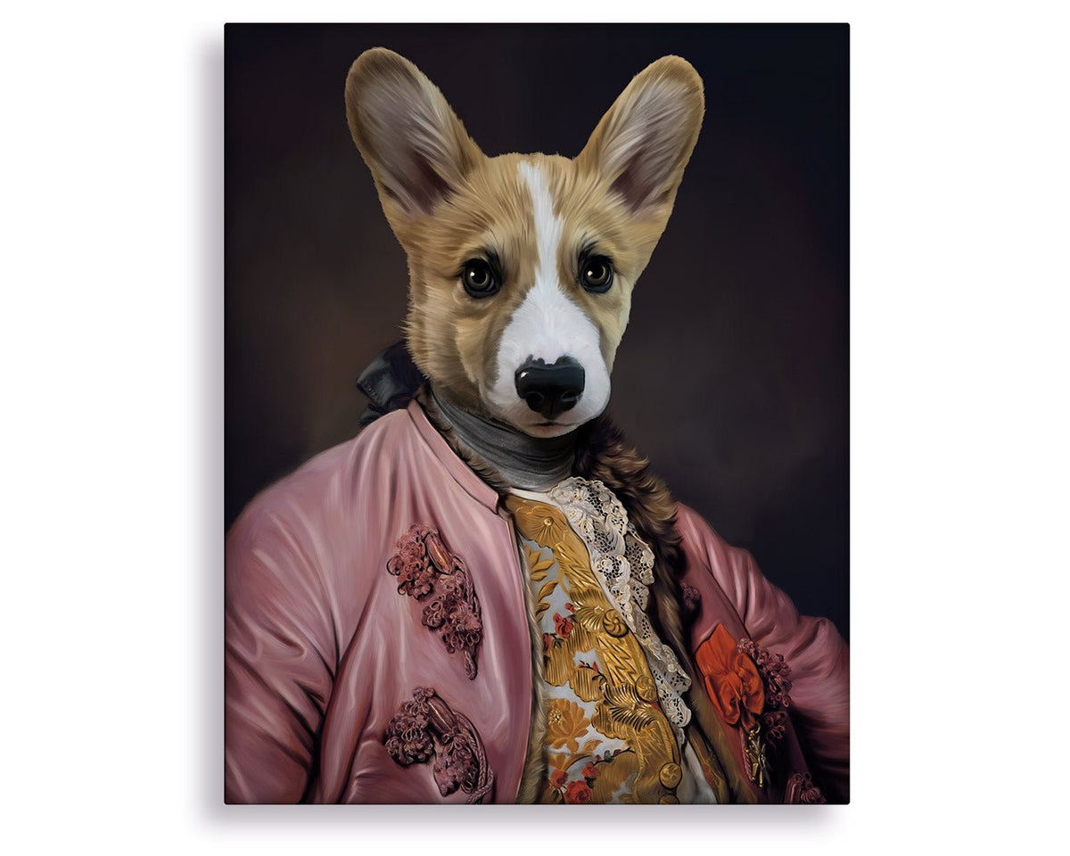 noble pet portraits of cats and dogs