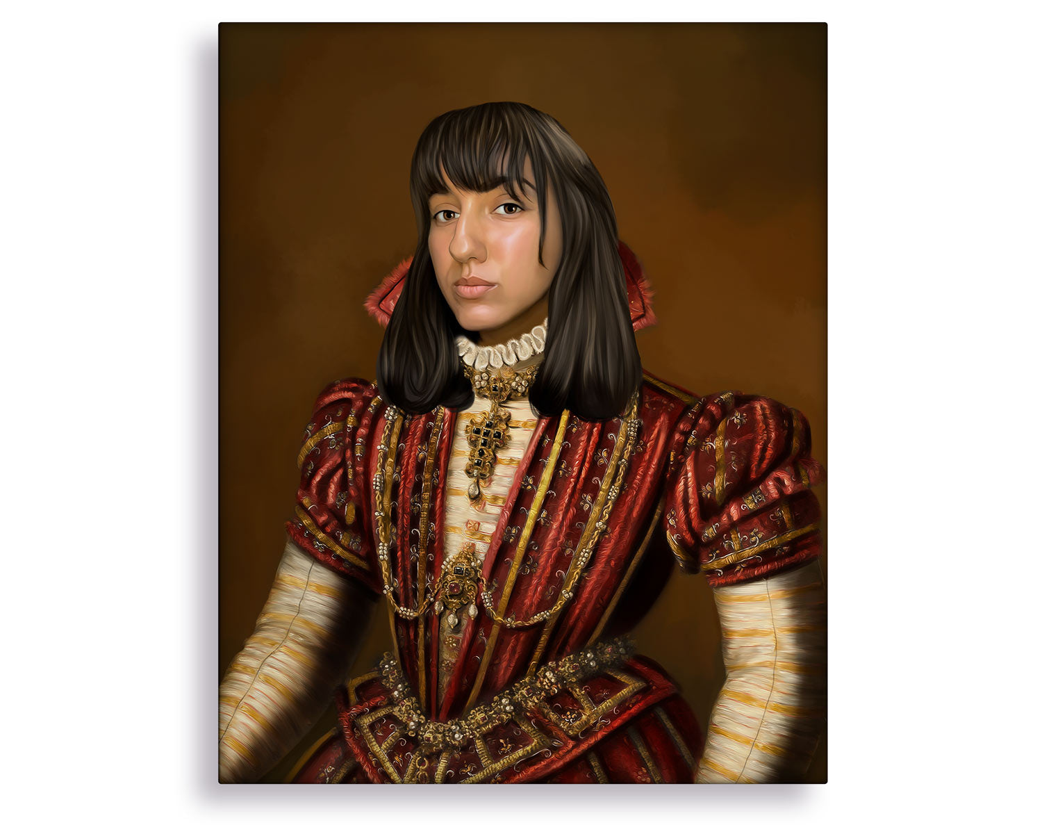 personalized lady picture