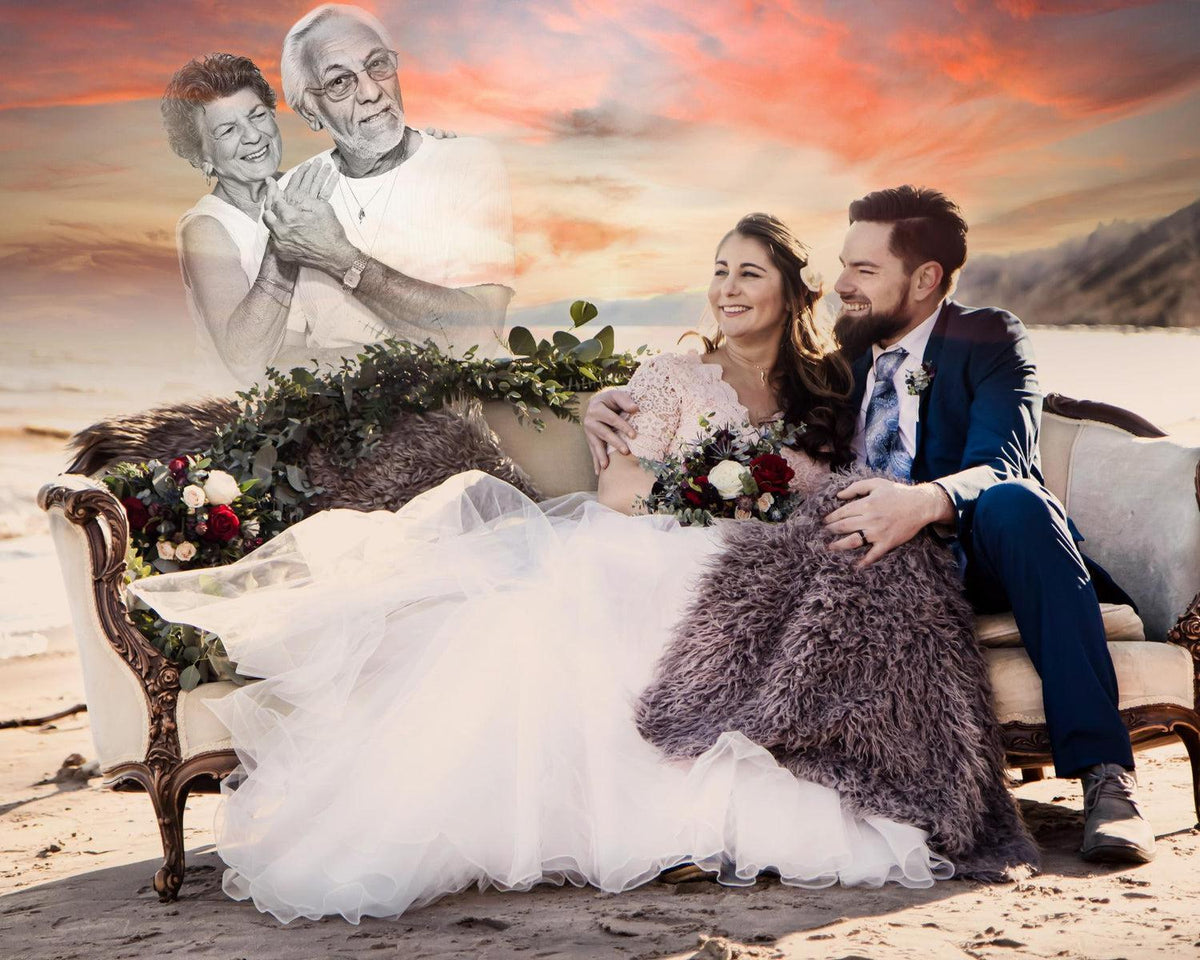 Add Deceased Loved One To Photo Personalized Gift