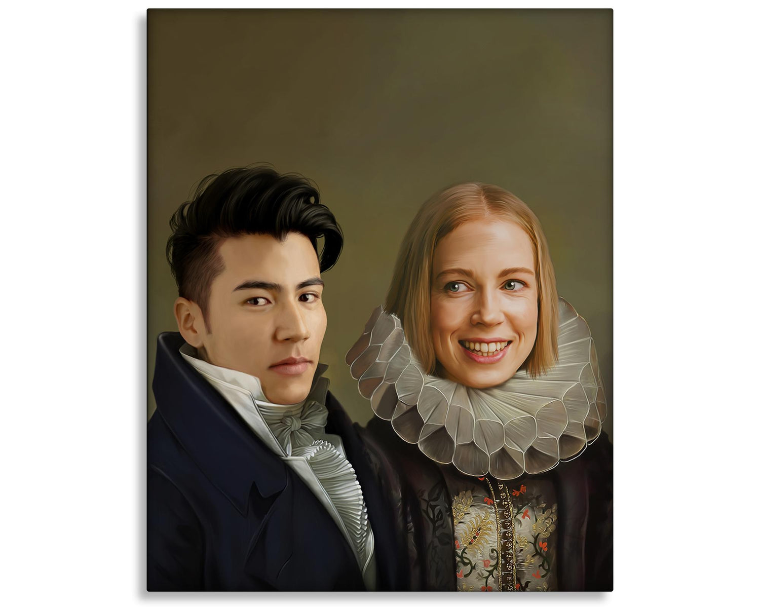 custom renaissance family portrait