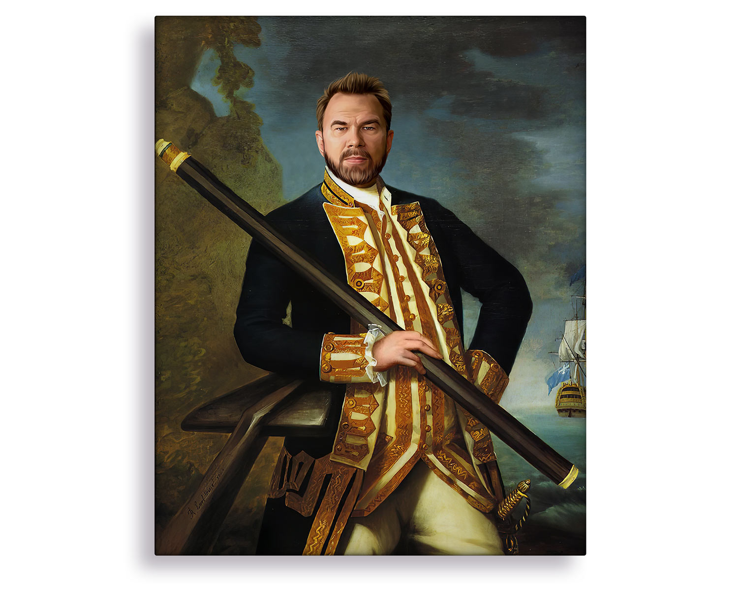 custom sailor painting